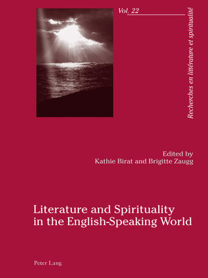 cover image of Literature and Spirituality in the English-Speaking World